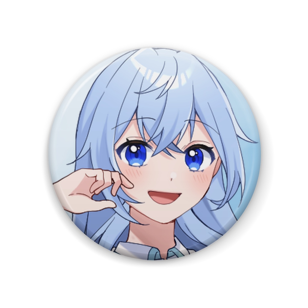 【Summer Illust Goods 2024】缶バッジ 蒼馬きよら