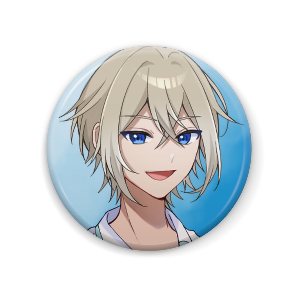 【Summer Illust Goods 2024】缶バッジ 白遊るい