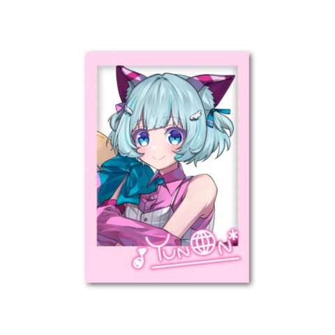 【2nd Anniversary Goods】フォト風カード YUNON*
