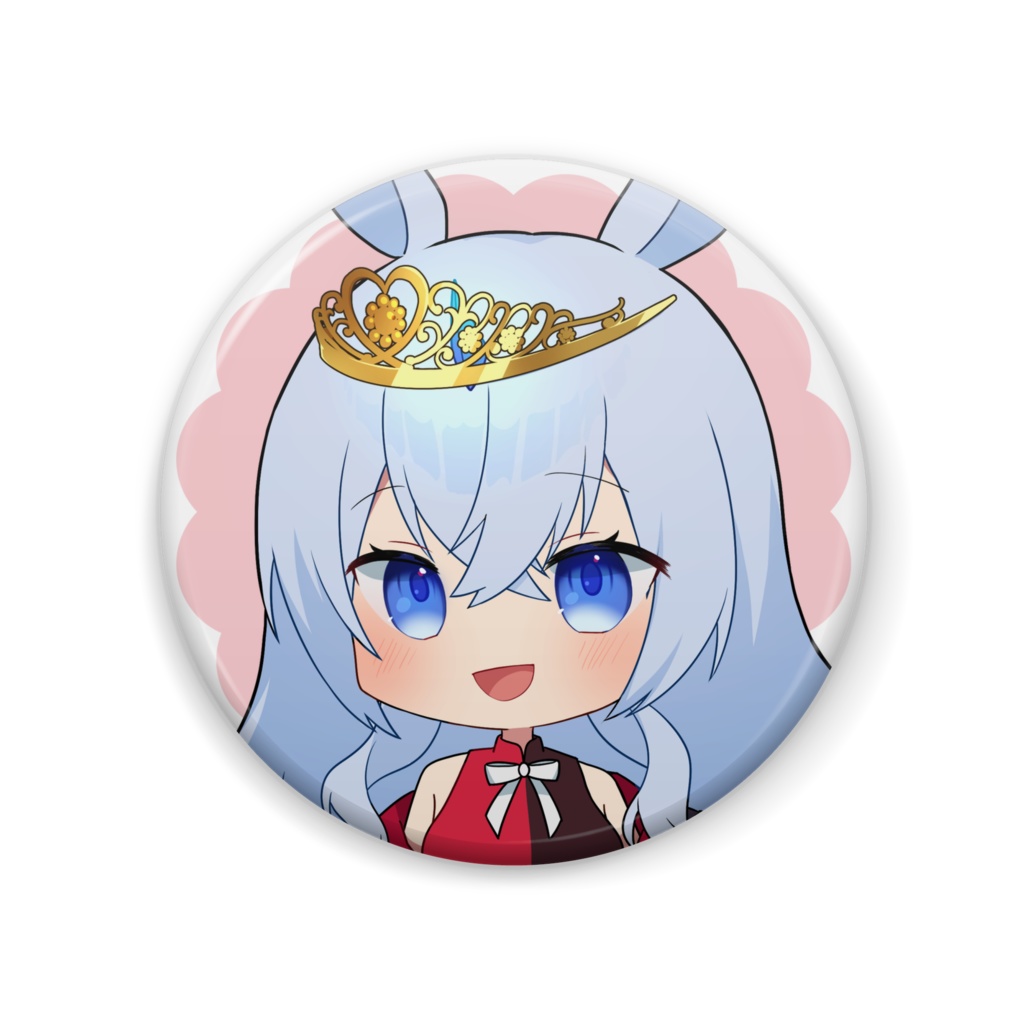 【2nd Anniversary Goods】デフォルメ缶バッジ 蒼馬きよら