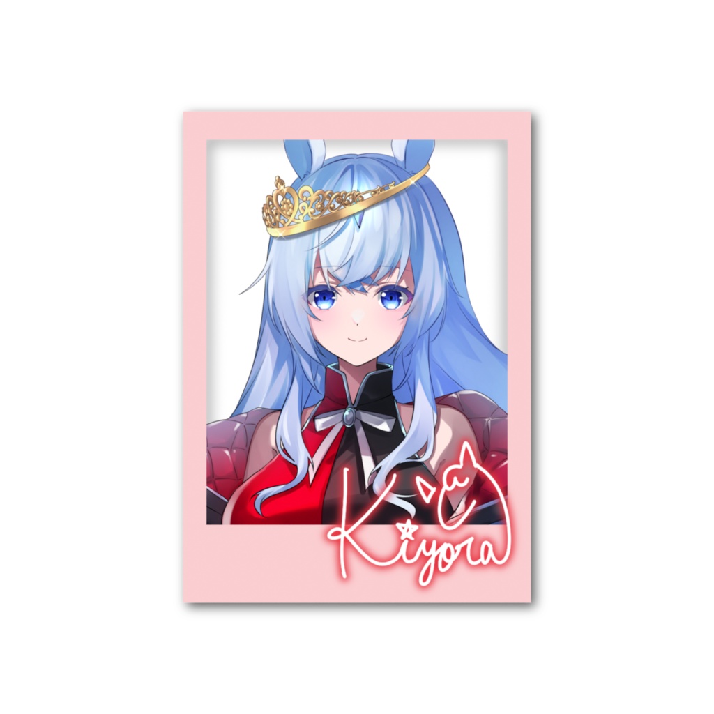 【2nd Anniversary Goods】フォト風カード 蒼馬きよら