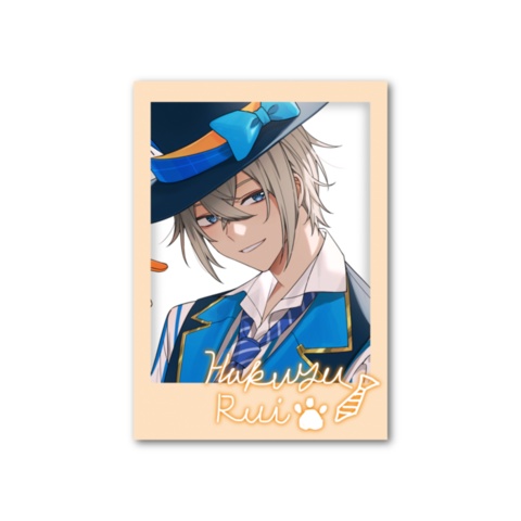 【2nd Anniversary Goods】フォト風カード 白遊るい