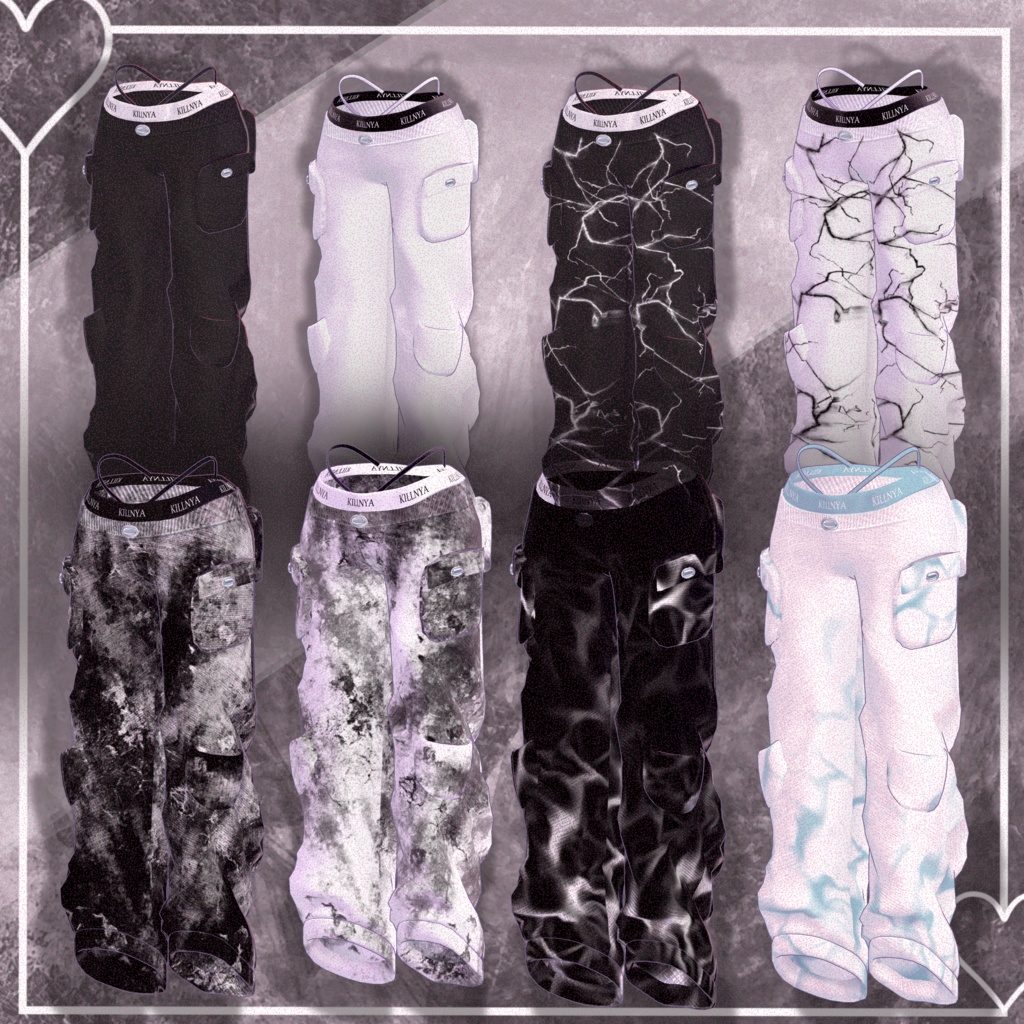 セール中!『9アバター対応』TRASHY CARGO 『セレスティア,森羅,萌,ライム,ラシューシャ,ソフィナー,ルーナリット,リーファ』