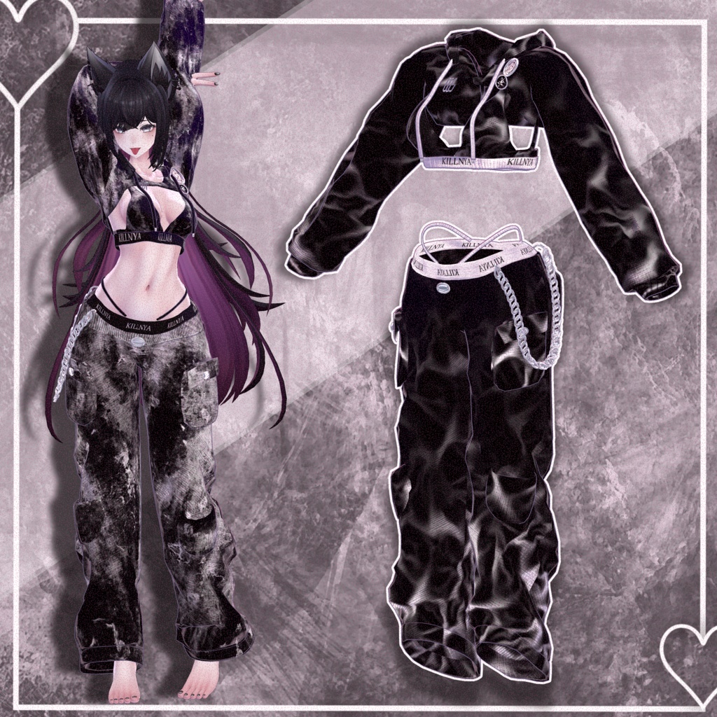 セール中!『9アバター対応』TRASHY CARGO 『セレスティア,森羅,萌,ライム,ラシューシャ,ソフィナー,ルーナリット,リーファ』