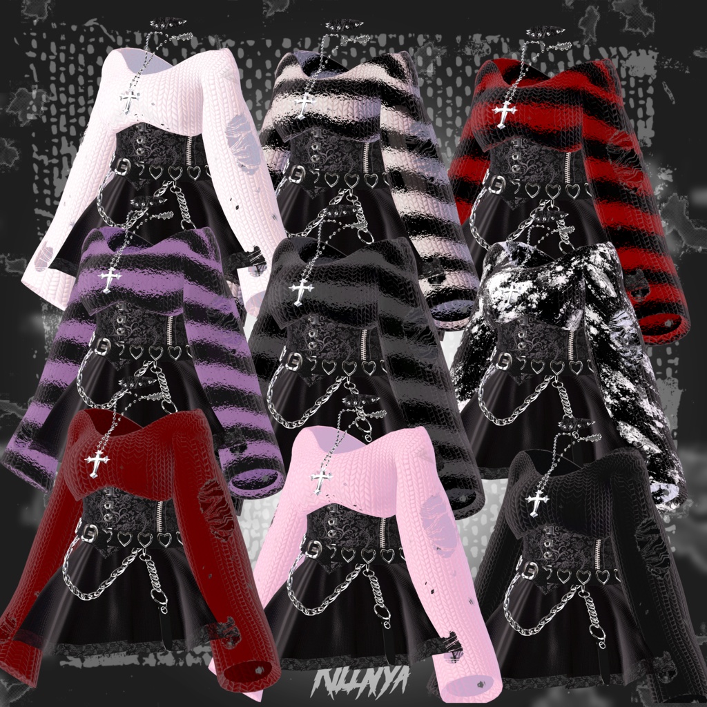 セール中!『10アバター対応』DARK FALL (森羅、萌、桔梗、マヌカ、めいゆん,カリン,ラシュシャー、ライム、セレスティア、舞夜)