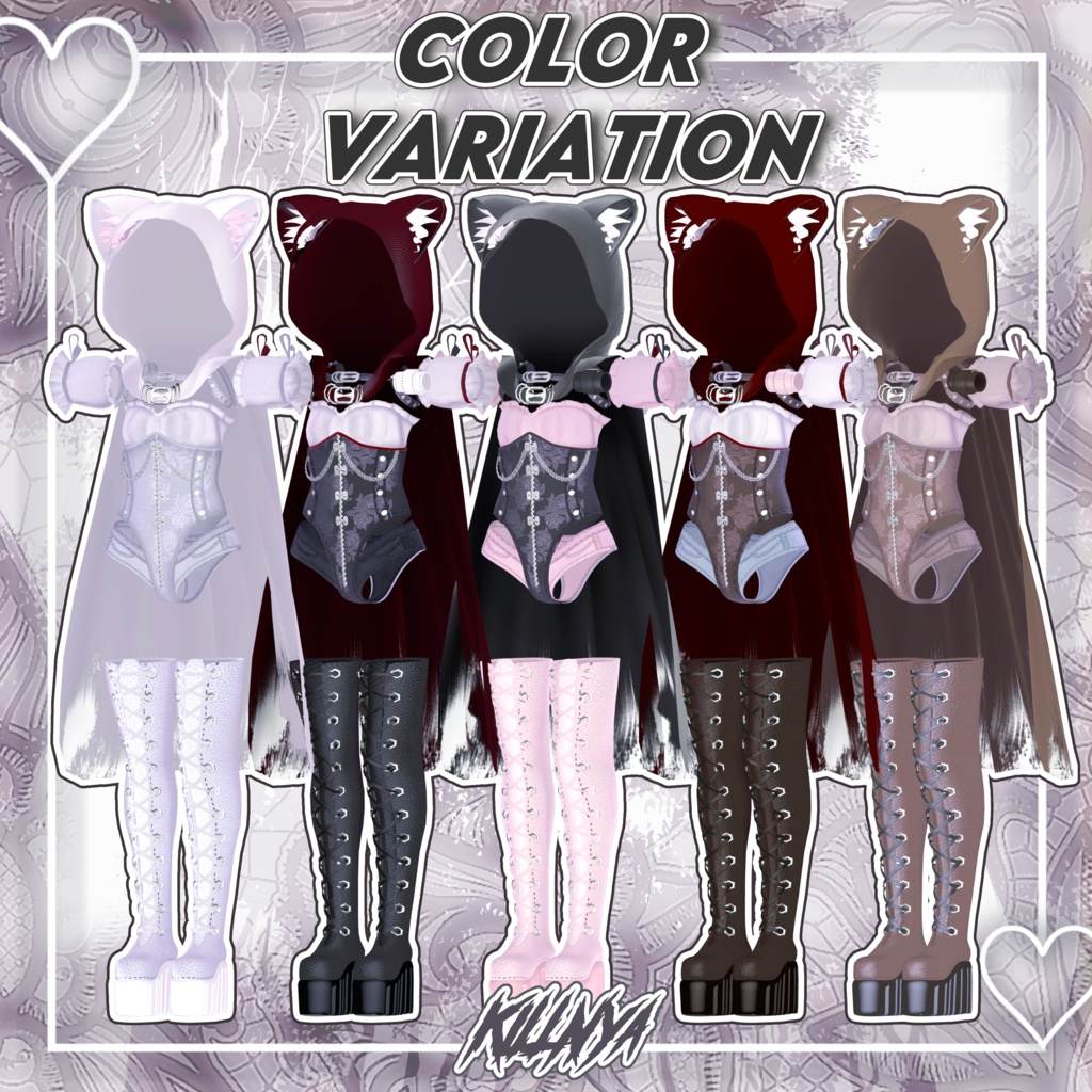 セール中!『8アバター対応』RIDER 『セレスティア,森羅,萌,めいゆん,ラシューシャ,桔梗,舞夜,マヌカ』