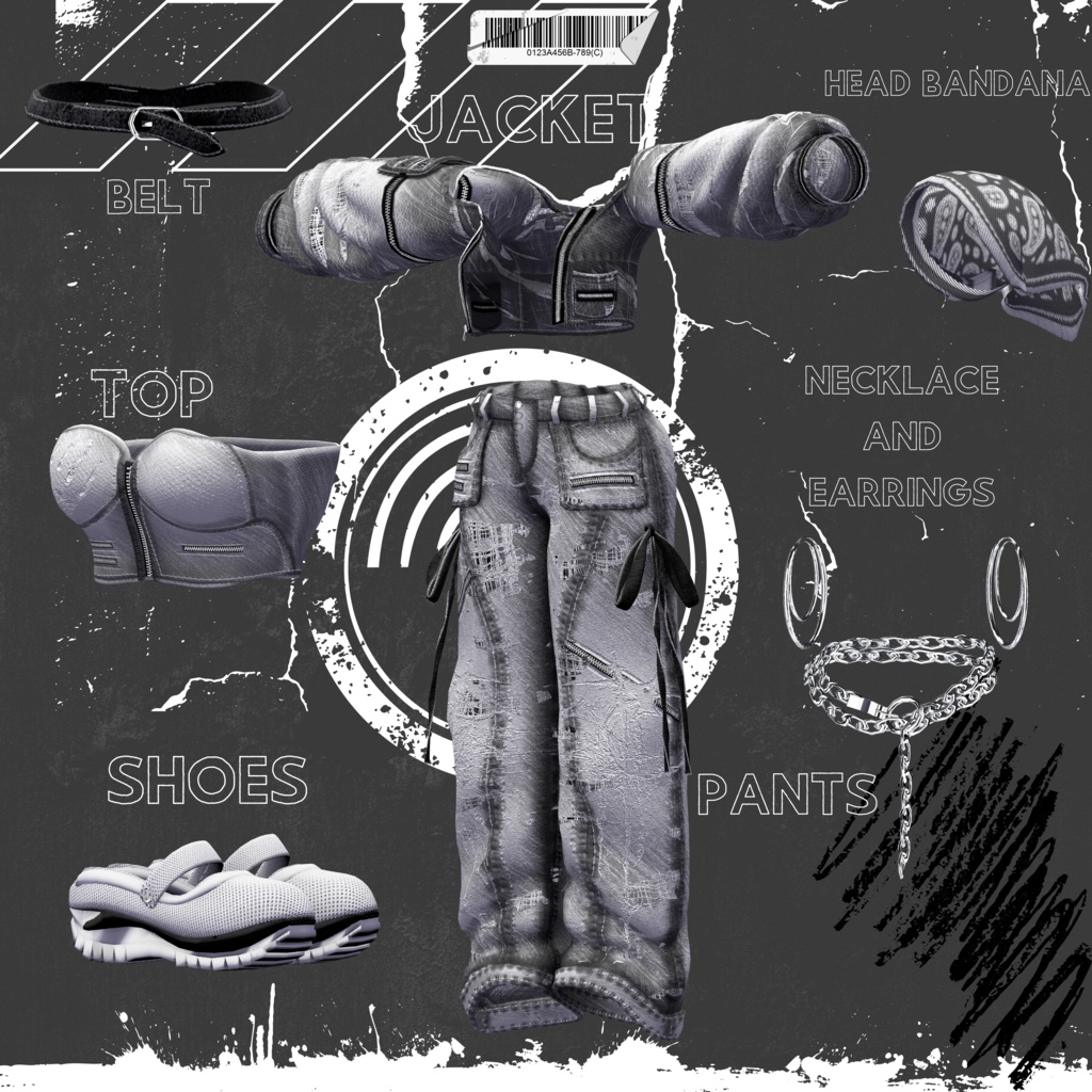 『9アバター対応』DENIM_TYPE