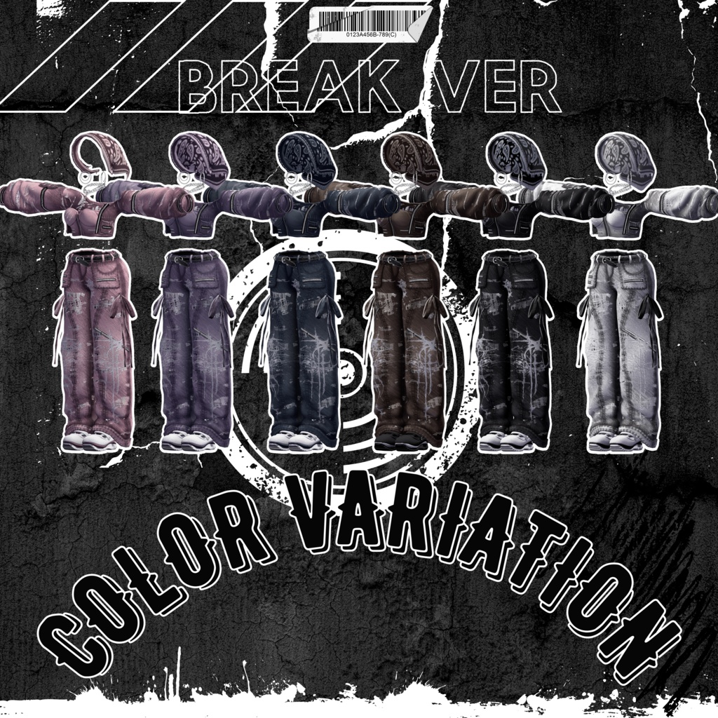 『9アバター対応』DENIM_TYPE