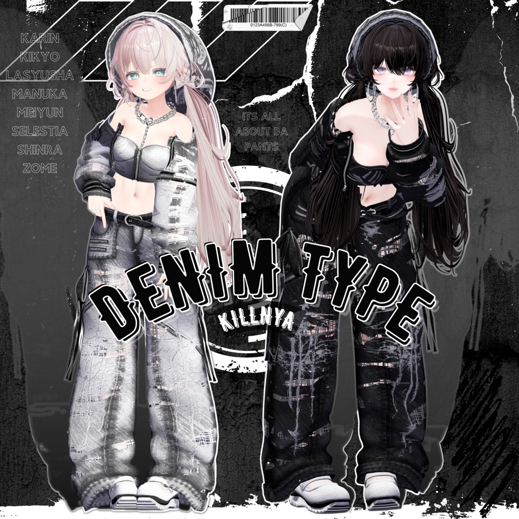 『9アバター対応』DENIM_TYPE