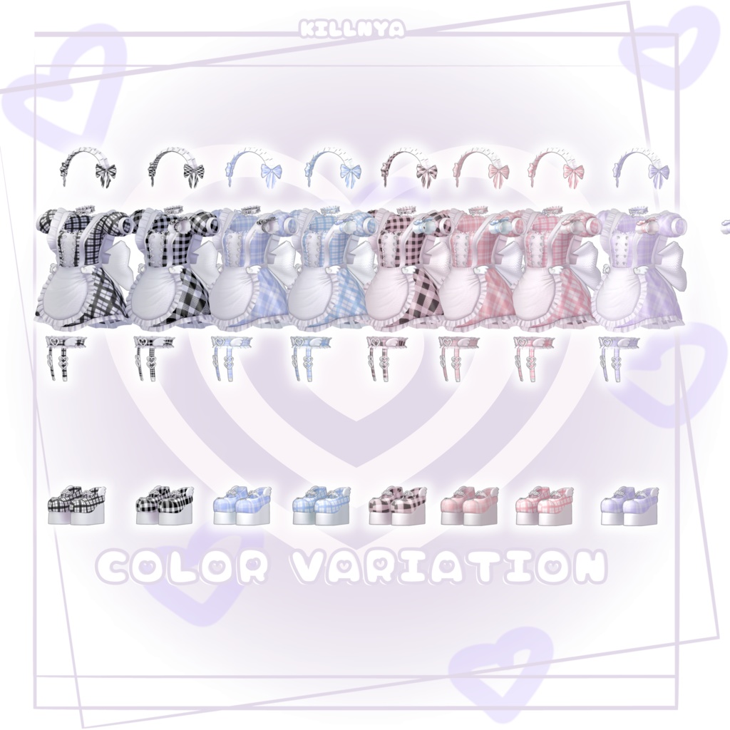 【7アバター対応】♡TENSHI MAID♡