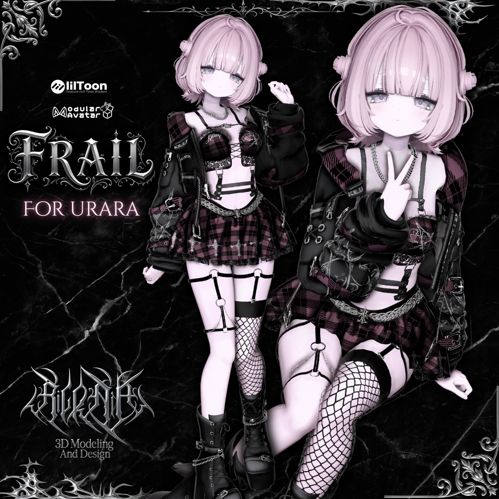 「セール中」『10アバター対応』✟FRAIL✟