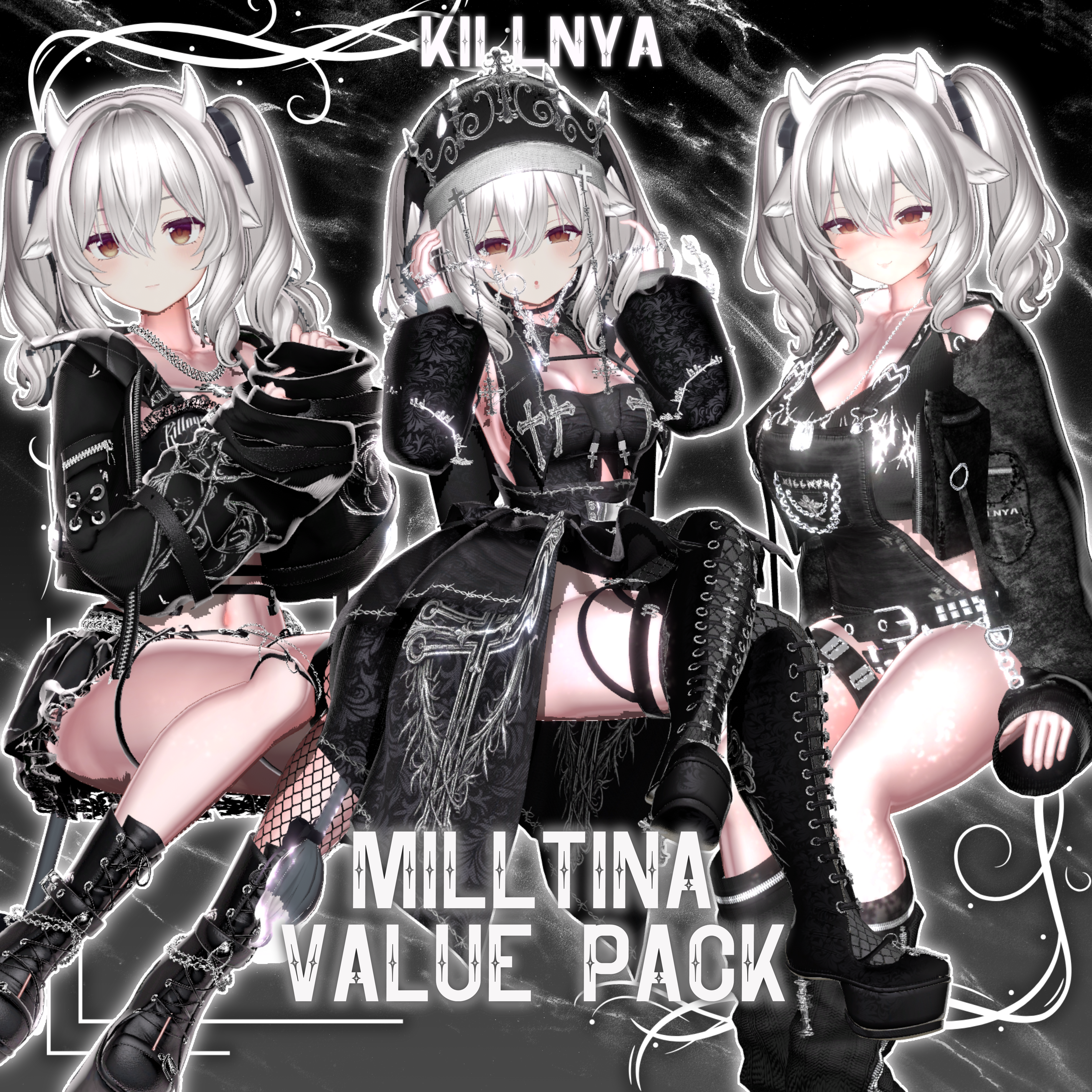 セール中!【ミルティナ対応】MILLTINA VALUE PACK // 3衣装対応