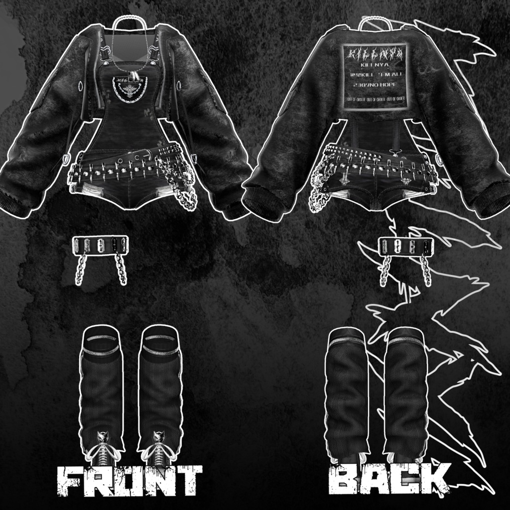 【ミルティナ対応】MILLTINA VALUE PACK // 3衣装対応