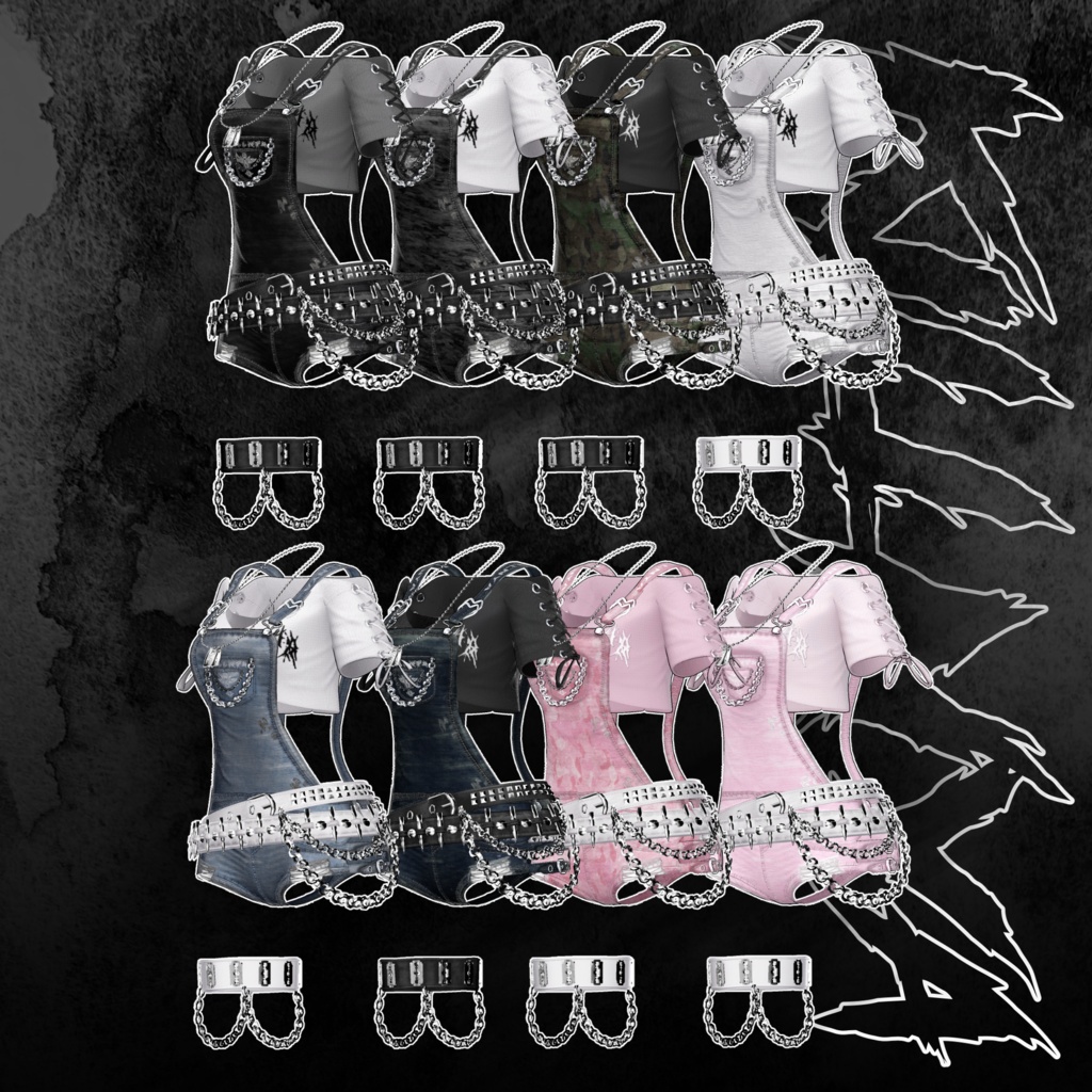 【ミルティナ対応】MILLTINA VALUE PACK // 3衣装対応