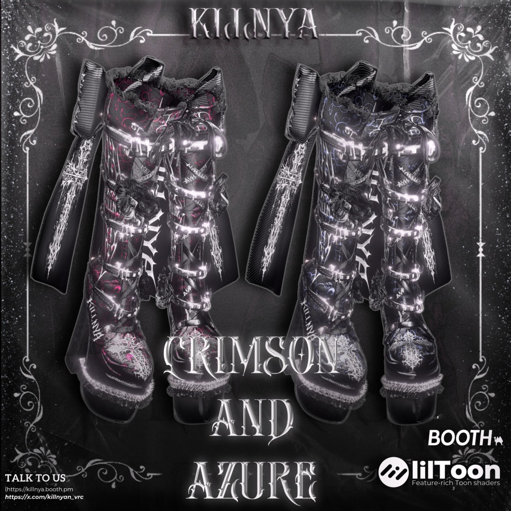 ‼️セール中💥‼️  🥀GOTHIC ROSE BOOTS🥀