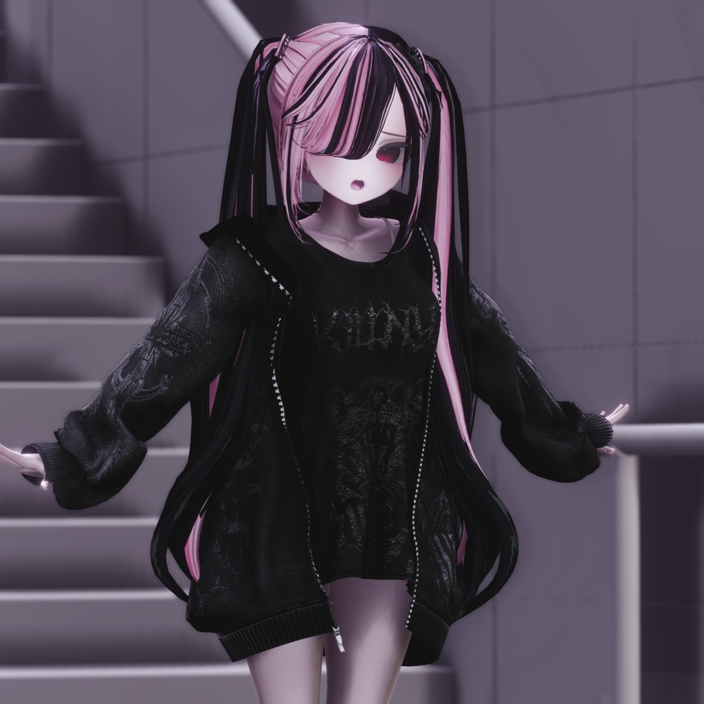 セール中‼️【18アバター対応】♡2WAY TWINTAIL♡