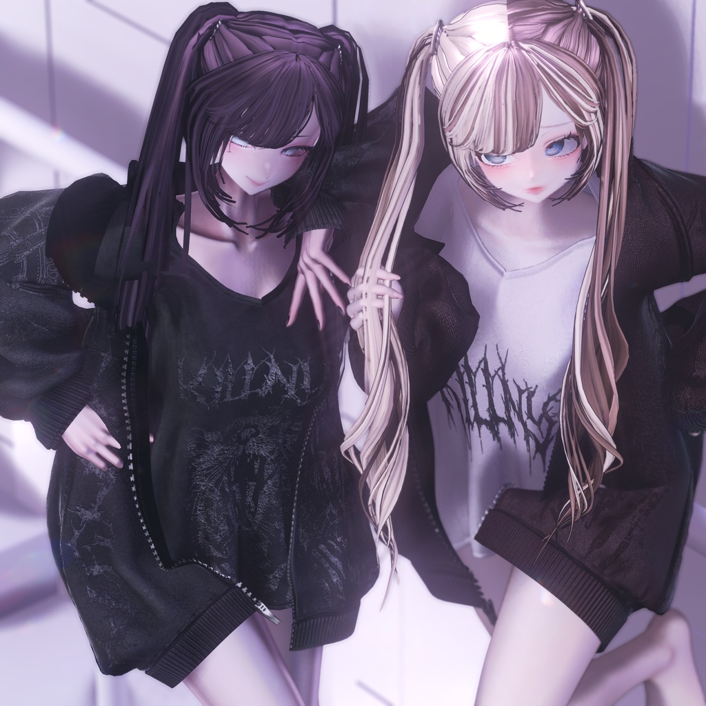 セール中‼️【18アバター対応】♡2WAY TWINTAIL♡