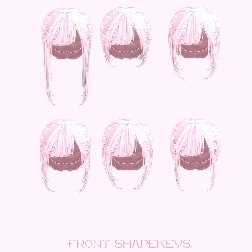 セール中‼️【18アバター対応】♡2WAY TWINTAIL♡