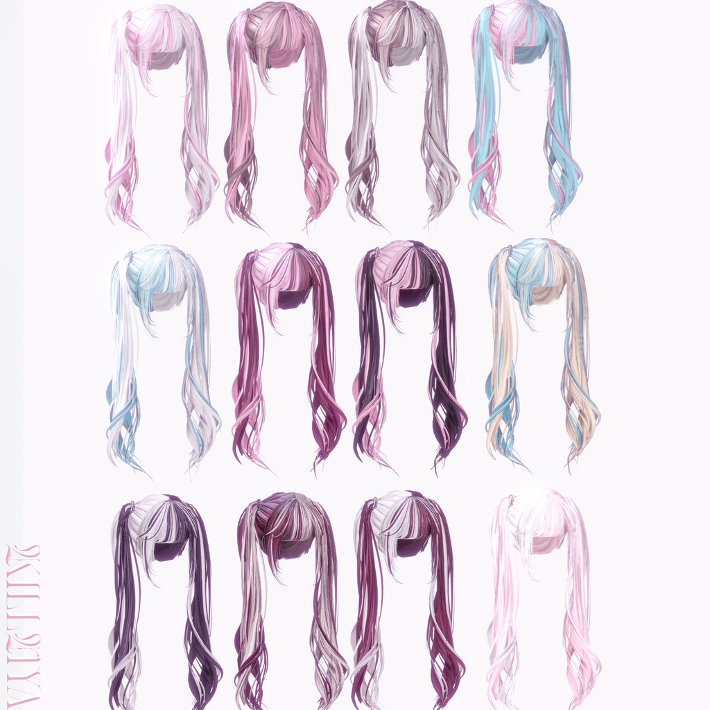 セール中‼️【18アバター対応】♡2WAY TWINTAIL♡