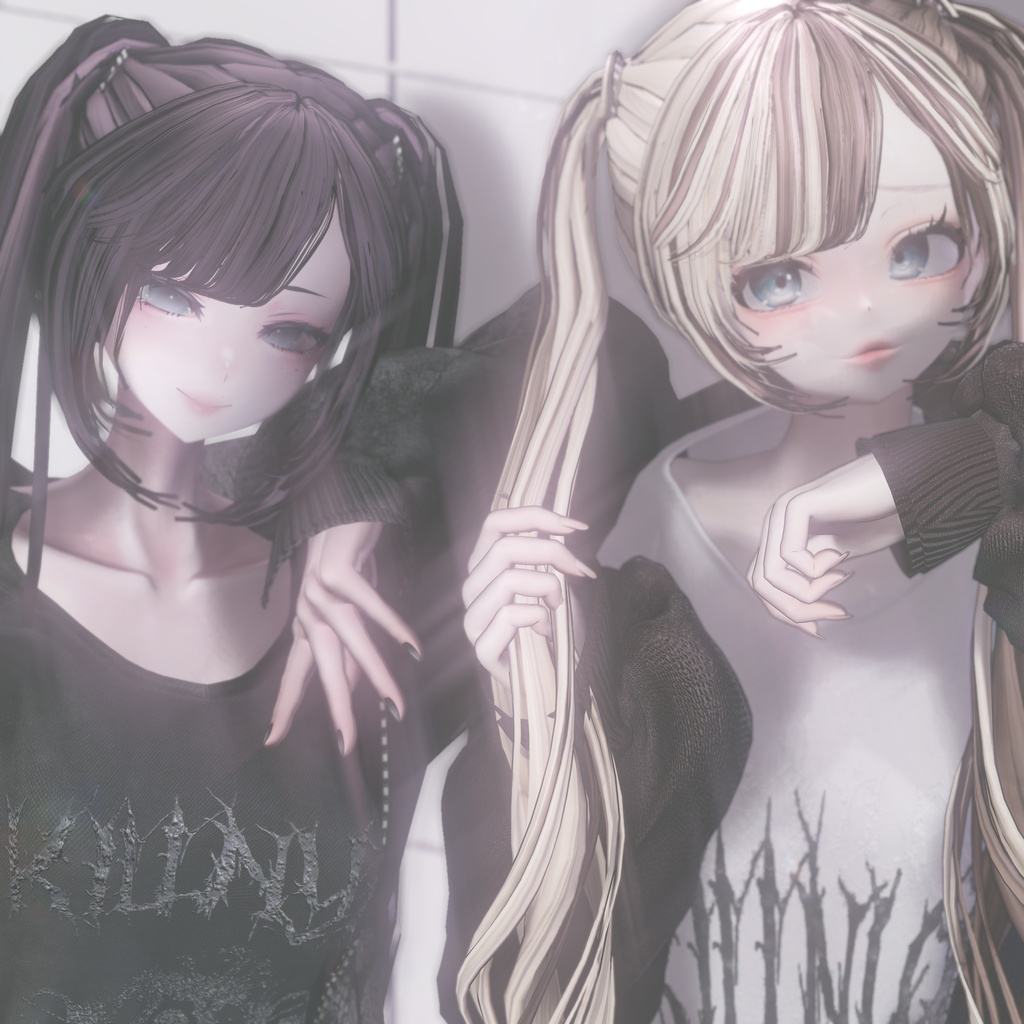 セール中‼️【18アバター対応】♡2WAY TWINTAIL♡