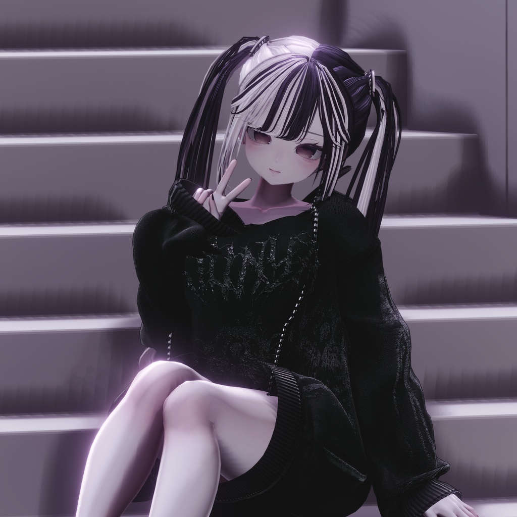 セール中‼️【18アバター対応】♡2WAY TWINTAIL♡