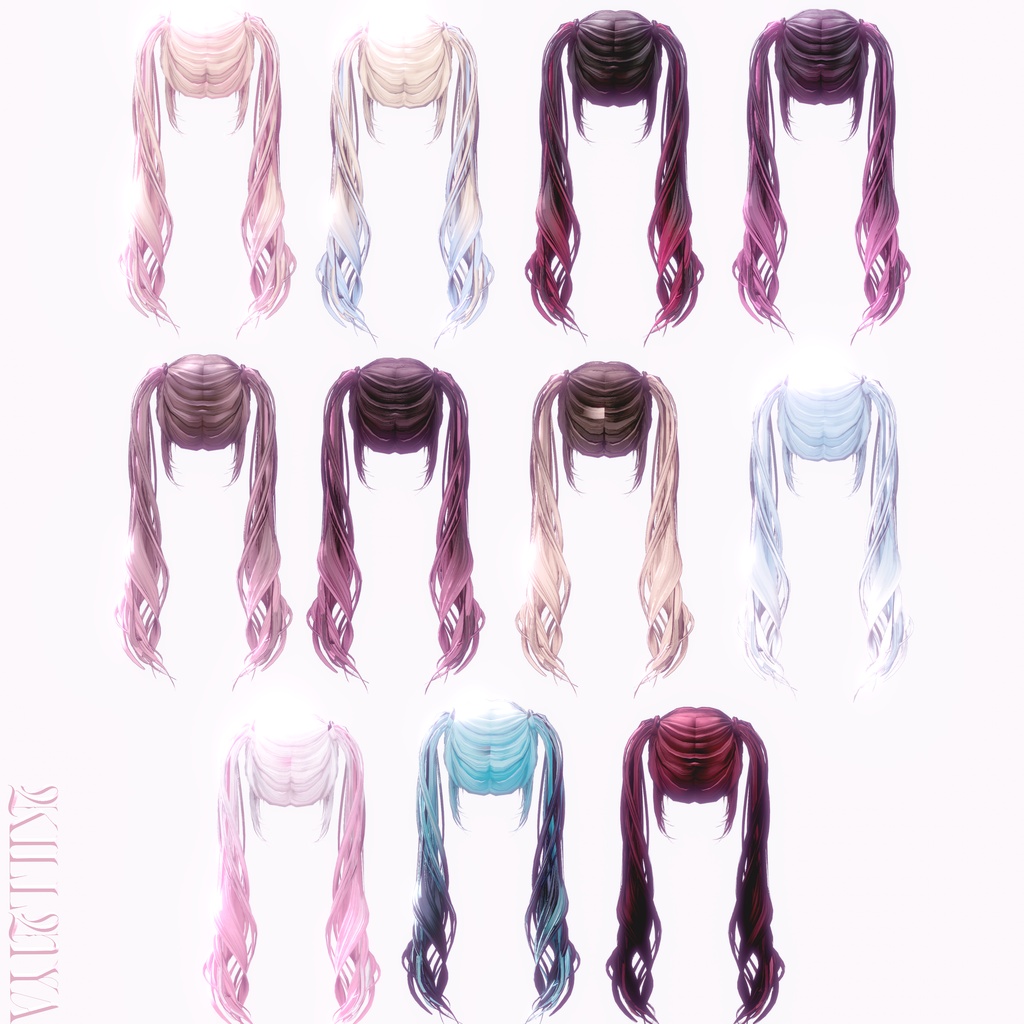 セール中‼️【18アバター対応】♡2WAY TWINTAIL♡