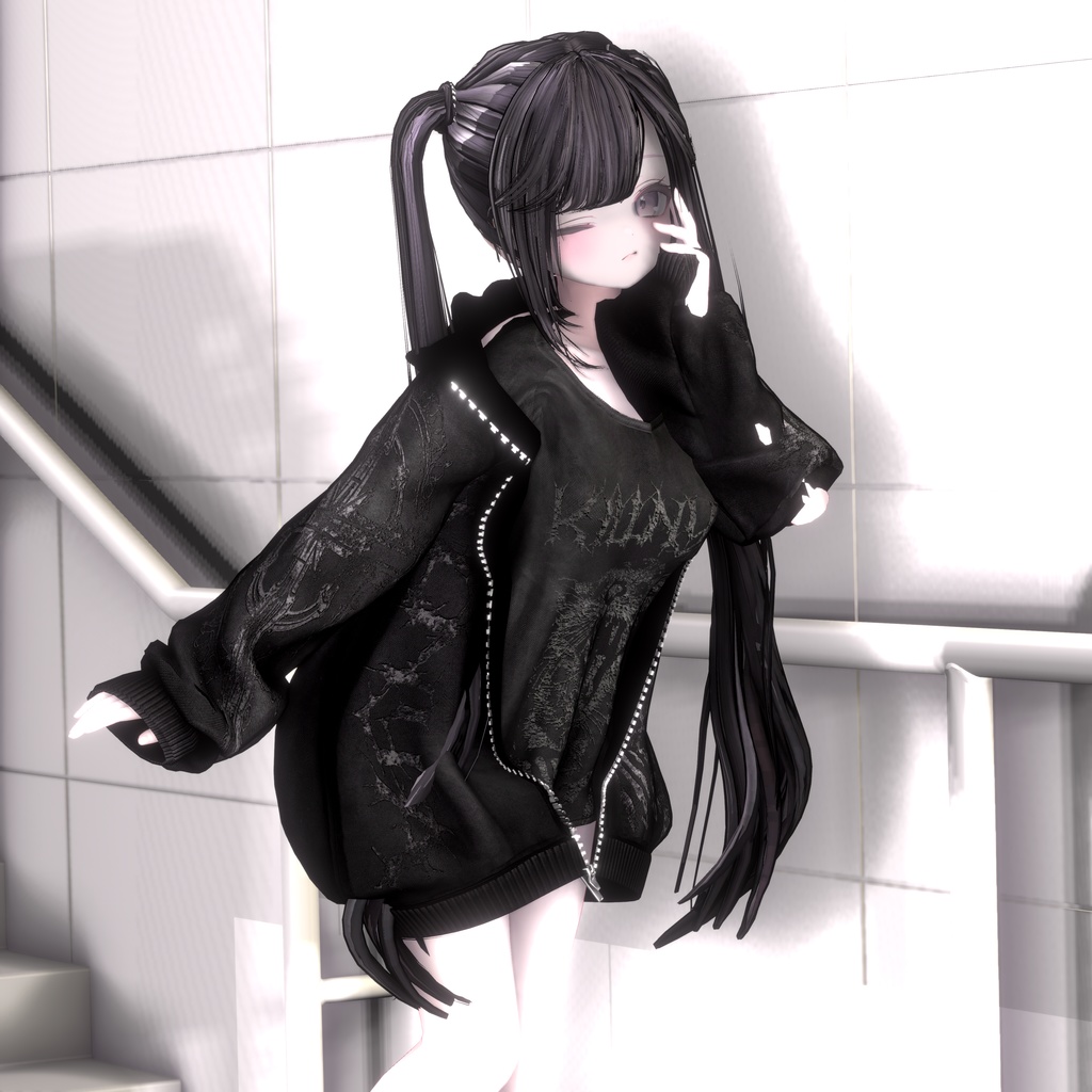 セール中‼️【18アバター対応】♡2WAY TWINTAIL♡