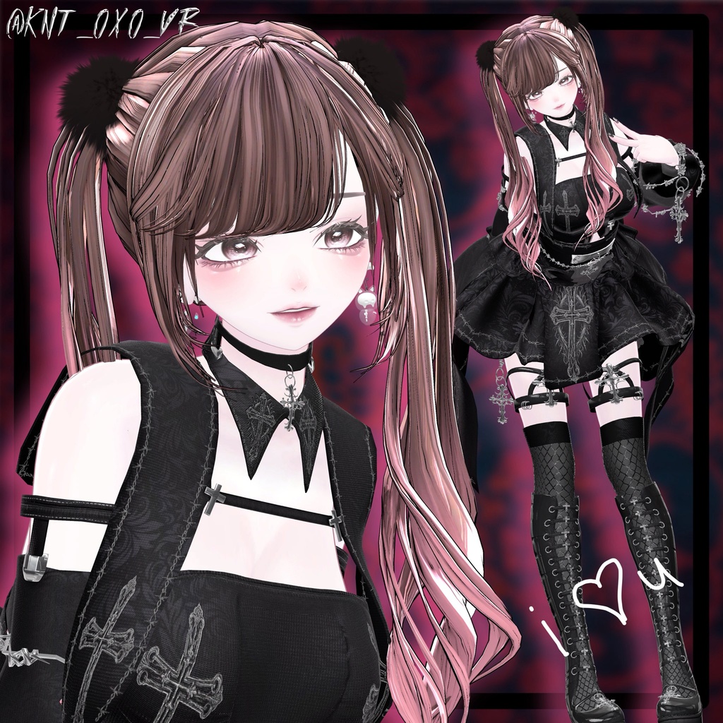 セール中‼️【18アバター対応】♡2WAY TWINTAIL♡