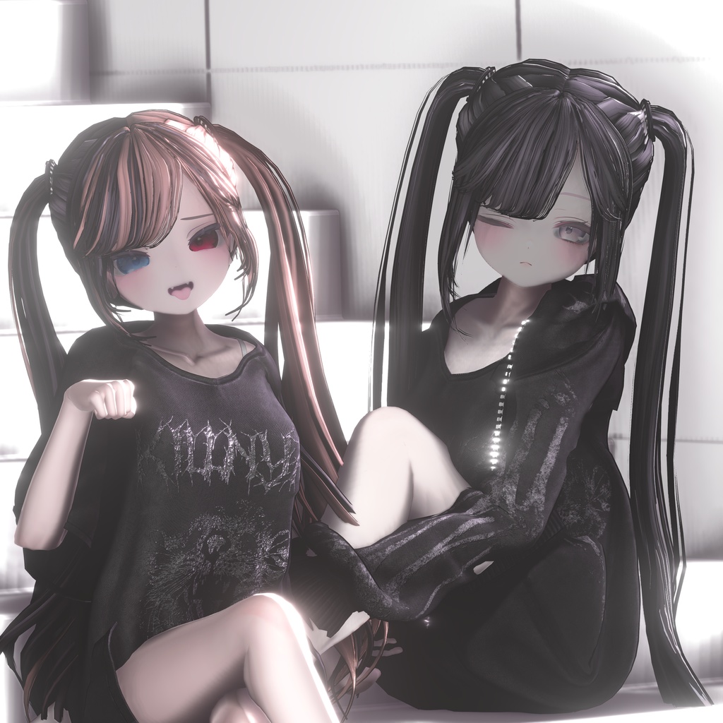 セール中‼️【18アバター対応】♡2WAY TWINTAIL♡