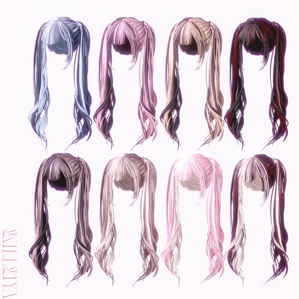 セール中‼️【18アバター対応】♡2WAY TWINTAIL♡