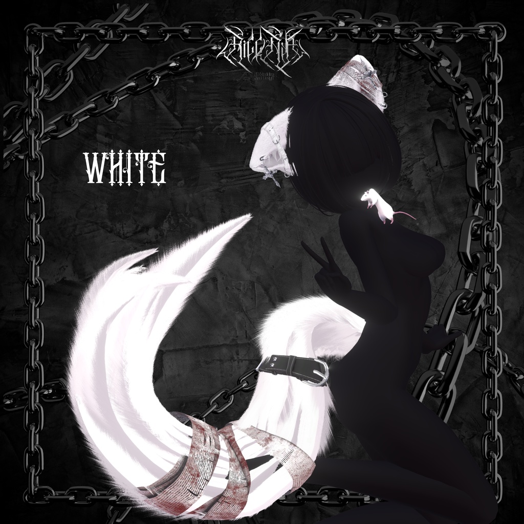 「セール中」✞HURT KITTY✞ CAT EARS AND TAIL SET