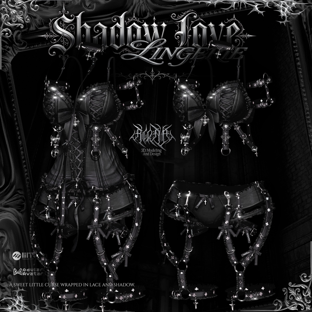 ✦ SHADOW LOVE LINGERIE ✦【11アバター対応】