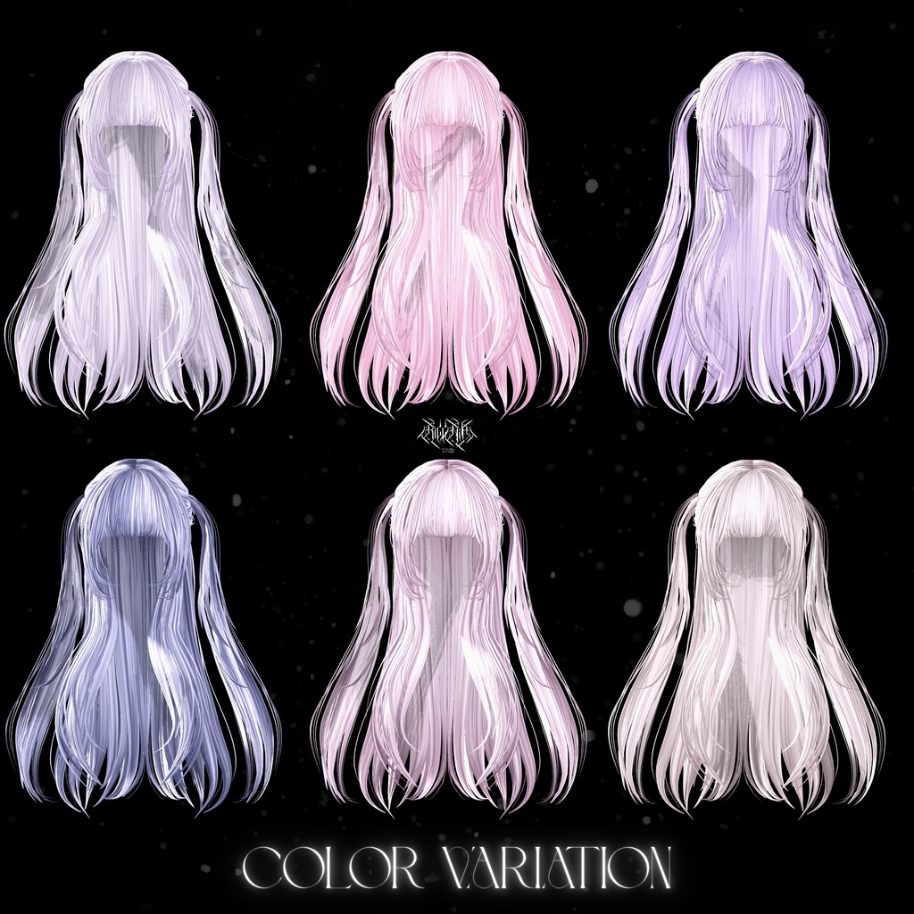 ✦セール中✦ ♡〃SOFT HALFTWINTAIL HAIR〃♡〃ハーフツインテールヘア〃♡【18アバター対応】