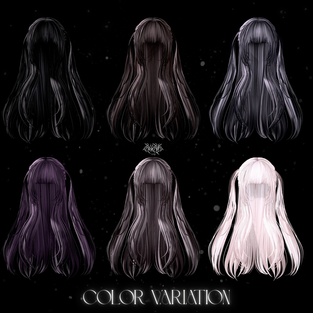 ✦セール中✦ ♡〃SOFT HALFTWINTAIL HAIR〃♡〃ハーフツインテールヘア〃♡【18アバター対応】