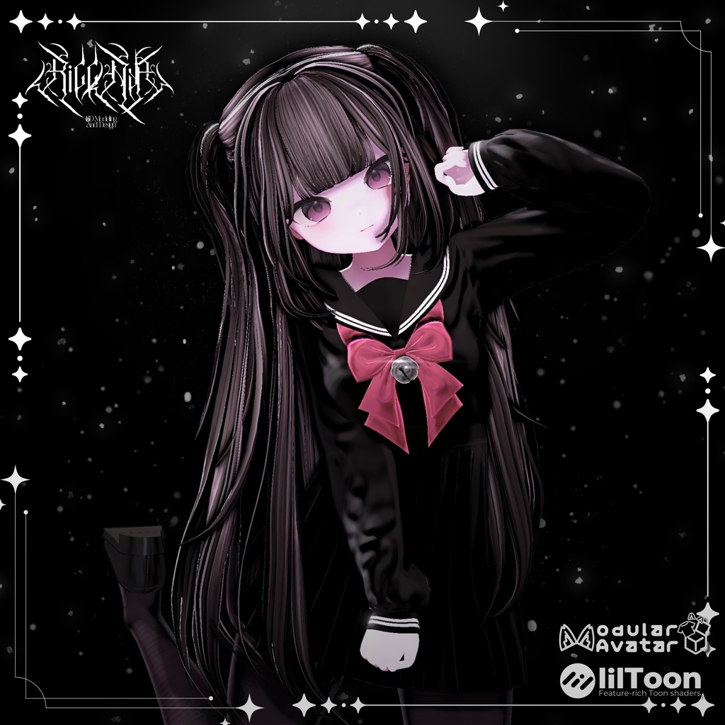 ✦セール中✦ ♡〃SOFT HALFTWINTAIL HAIR〃♡〃ハーフツインテールヘア〃♡【18アバター対応】