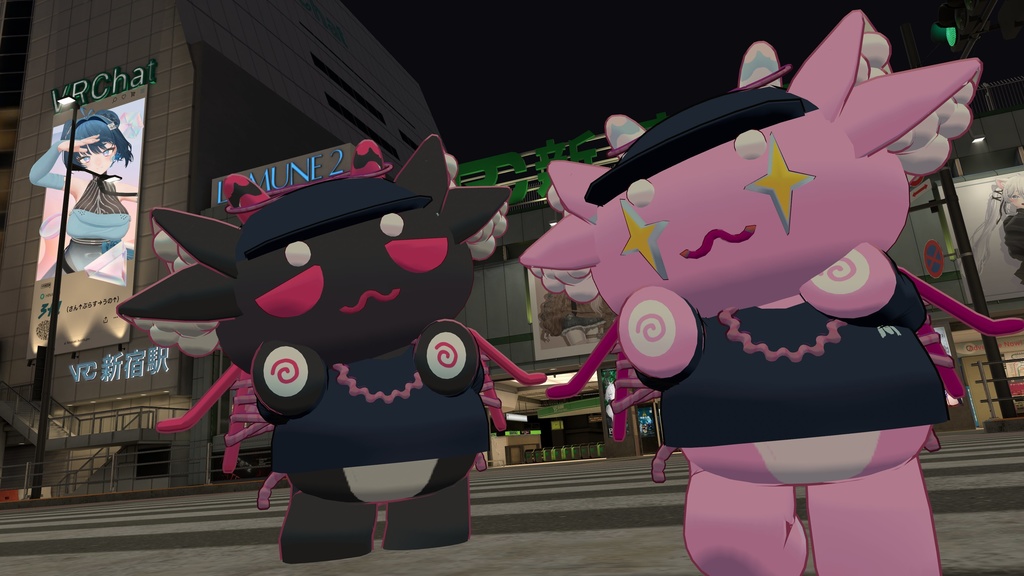 【11/15更新!無料】モリモア mollimoa【VRChat想定アバター】