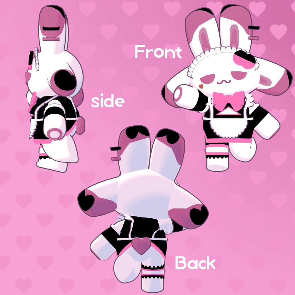 [VRChat]したみみちゃん💗🐰［オリジナル3Dモデル］ - もっちり探検隊 - 2/16