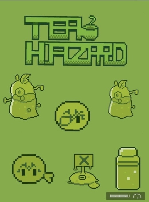 TEA HAZARDキーホルダー(スライムB)