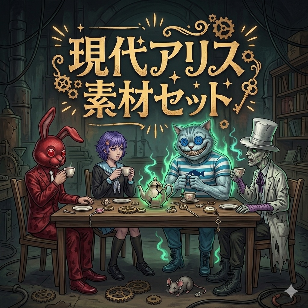 現代アリス素材セット