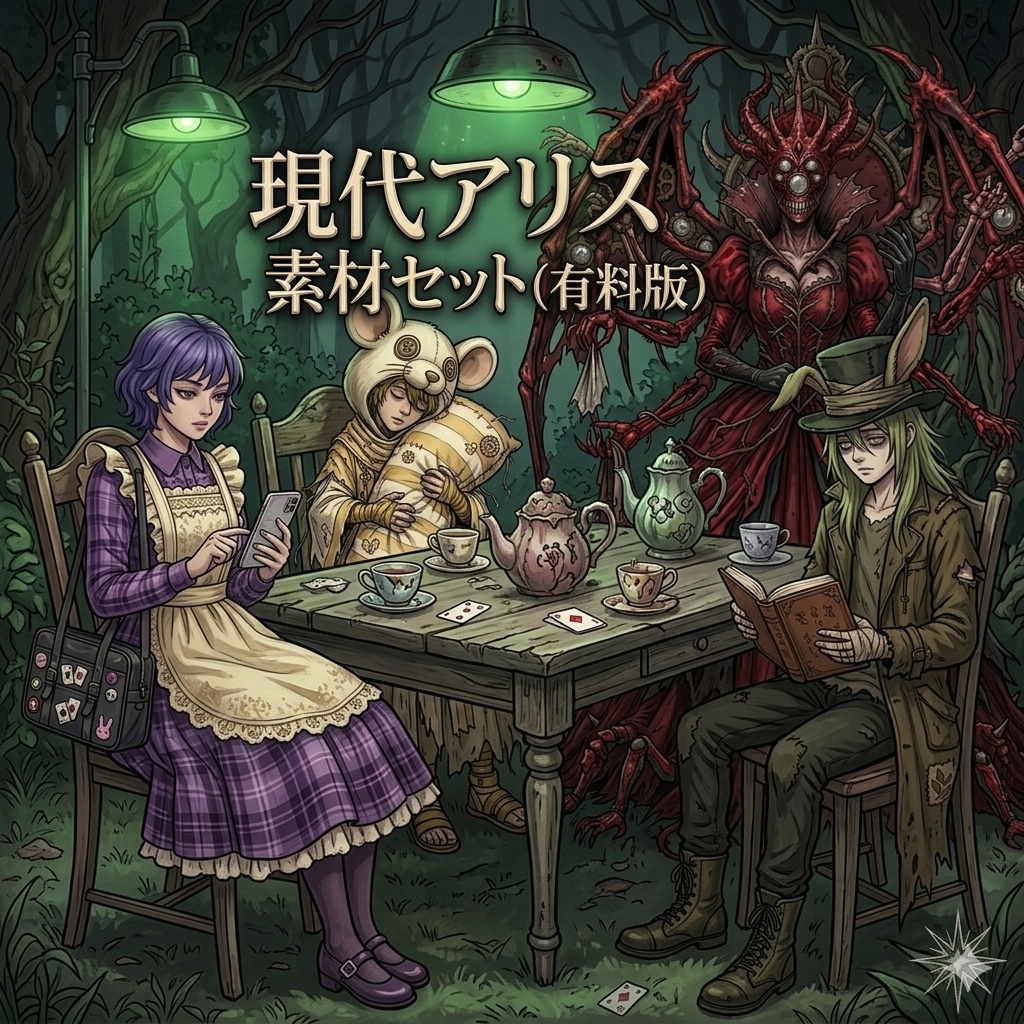 現代アリス素材セット(有料版)