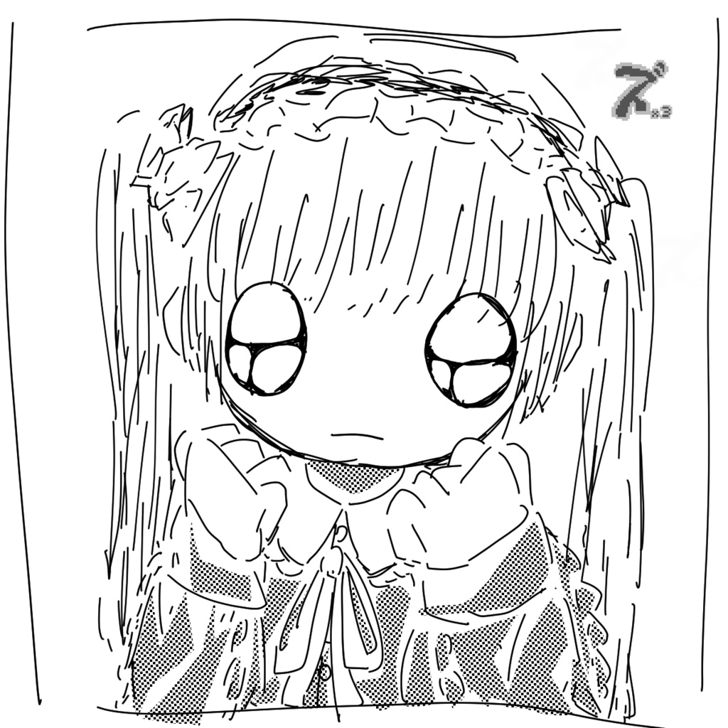【アイコン】ぴえんなガール その１