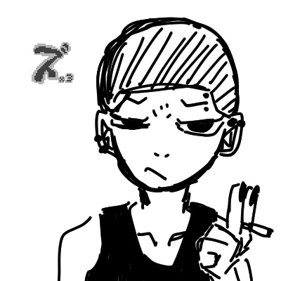 深夜テンションで描いたアイコン６