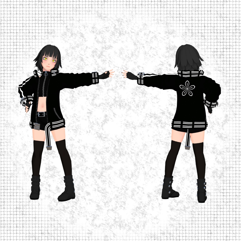 【オリジナル3Dモデル】Mei