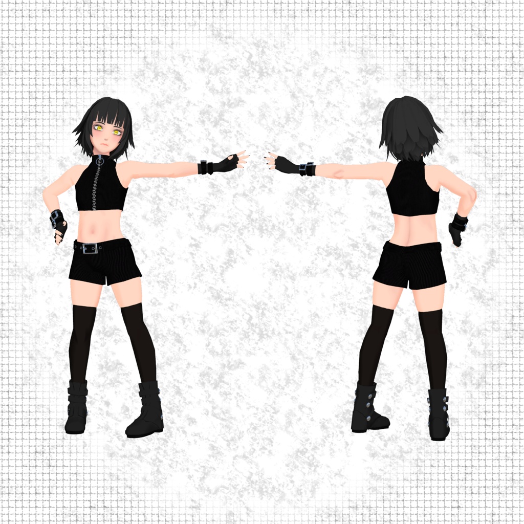 【オリジナル3Dモデル】Mei