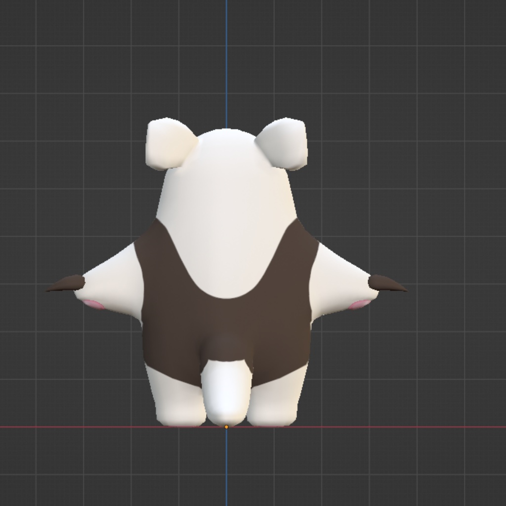 ミナミコアリクイのテトラくん【Quest対応 3Dモデル】