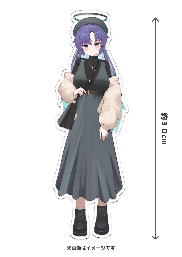 早瀬ユウカBIGアクリルスタンド(私服)