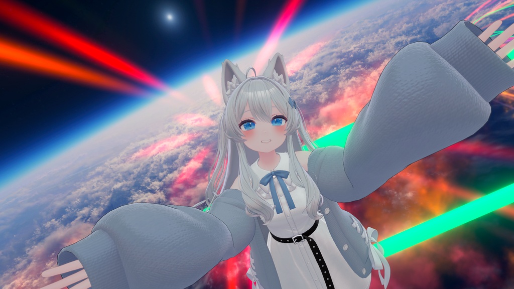 【10アバター対応】深海クジラアイテクスチャ