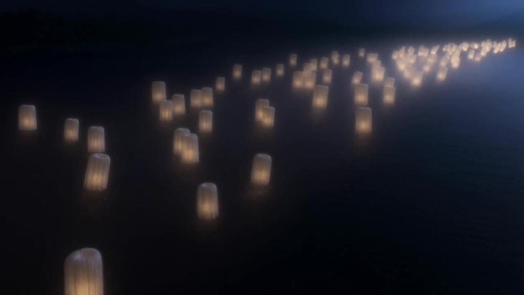 【最高音質MP3】灯籠（とうろう） - 心を調える静寂の凪【396Hz】１時間・低音の響き