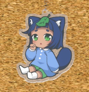 【3D小物】24W店員さんSDイラストアクキー