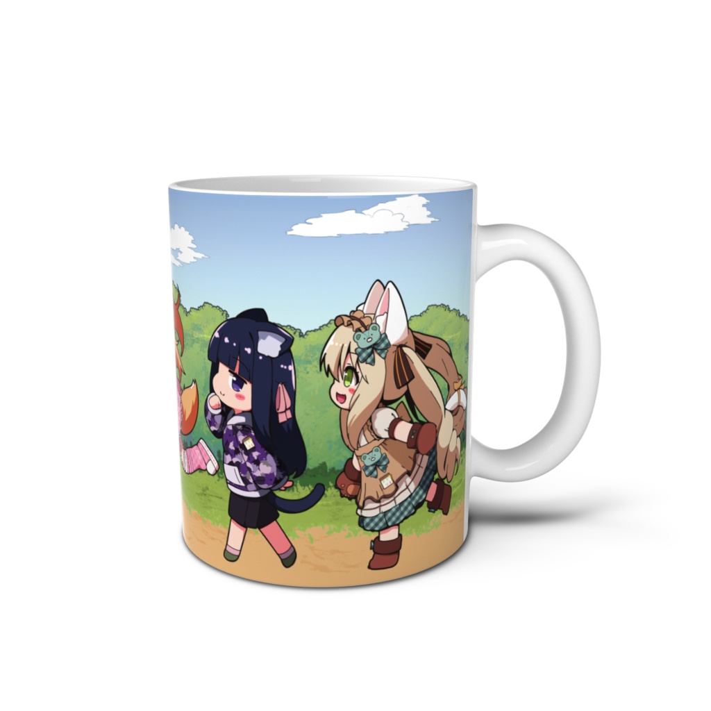 あつまれぷぷりえマグカップ